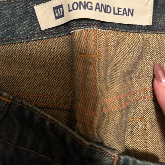 Vintage GAP dark wash denim bootcut flare jeans - Picture 3 of 3